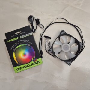 فن کیس GF120-RGB استوک | فن 120 میلیمتری RGB کمصدا