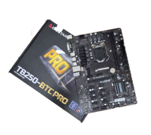 مادربرد Biostar TB250-BTC Pro استوک در حد نو کارتن دار