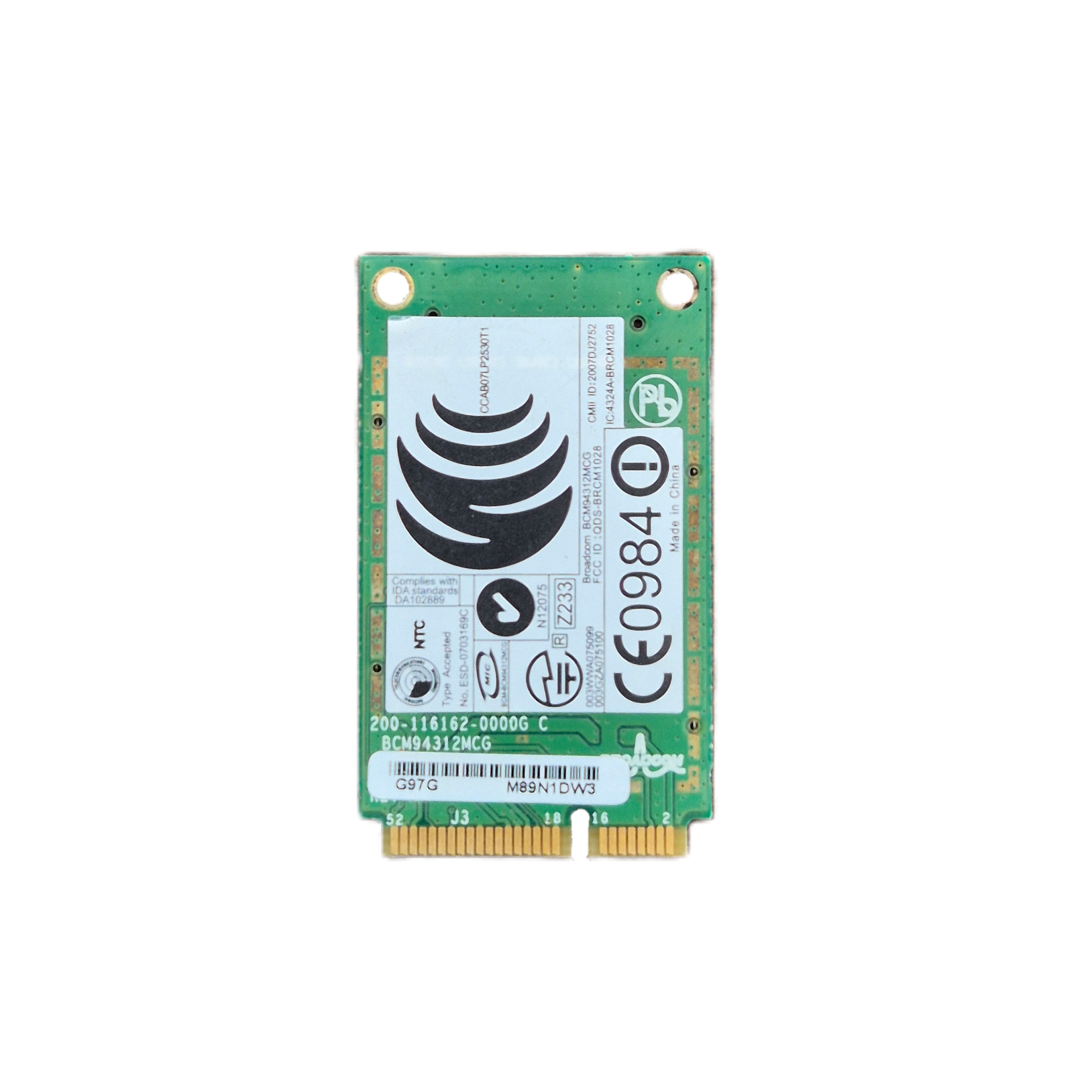 ماژول وایرلس و بلوتوث Broadcom DW 1395