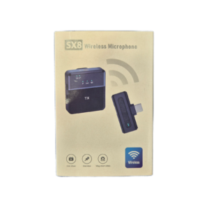 میکروفون وایرلس SX8 | میکروفون یقه‌ای بی‌سیم با کیفیت صدای شفاف