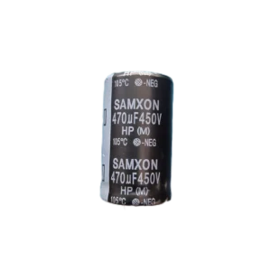 خازن الکترولیتی SAMXON 470uF 450V اورجینال استوک با تخفیف ویژه